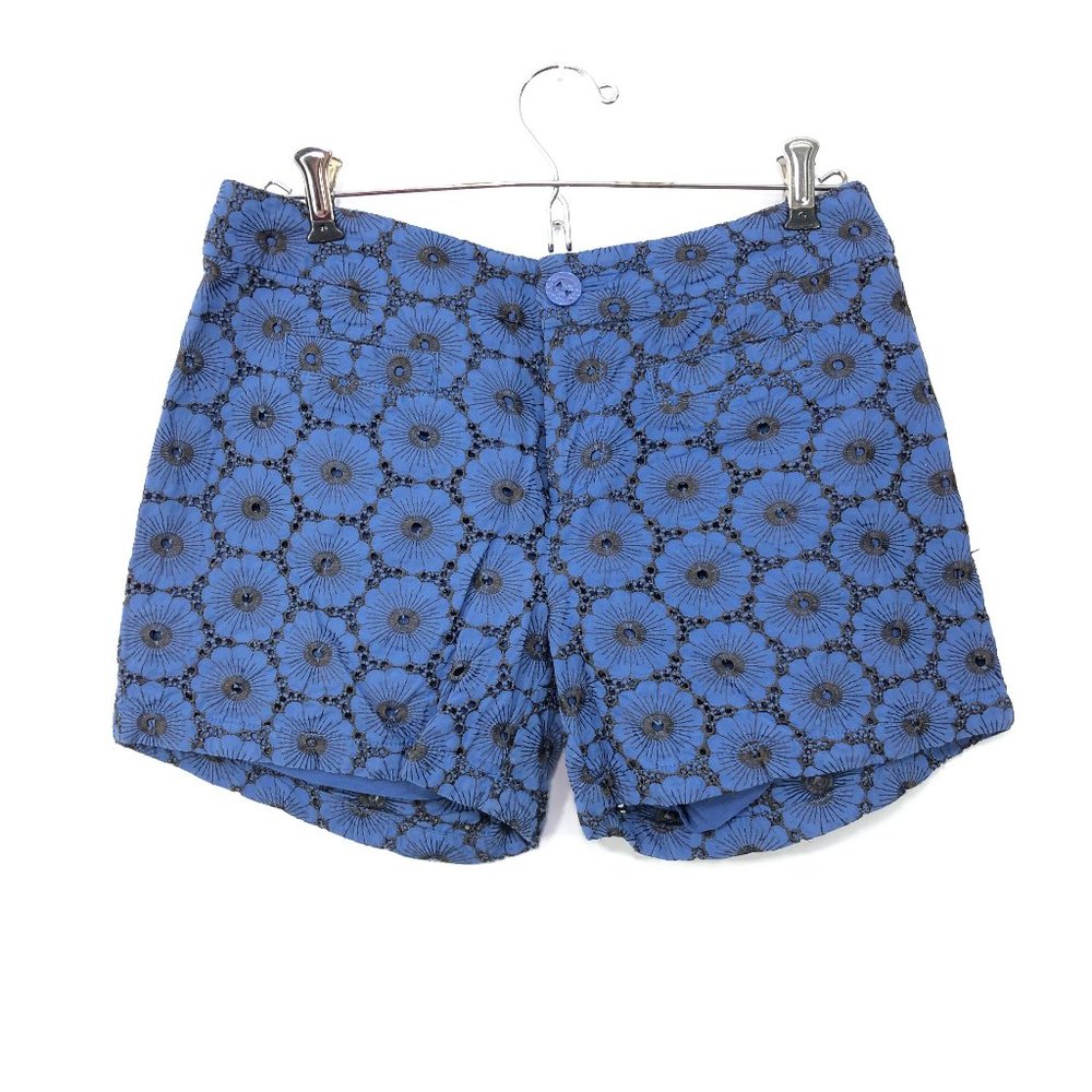 elevenses Blue Floral Print Women's Shorts